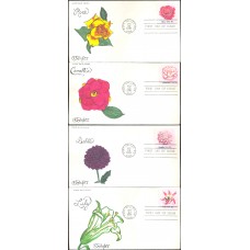 #1876-79 Flowers Slyter FDC Set