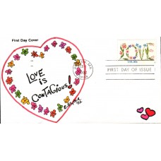 #1951 LOVE Slyter FDC