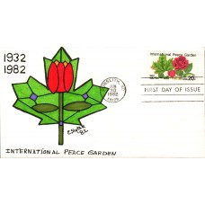 #2014 International Peace Garden Slyter FDC