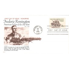 #1934 Frederic Remington SOS FDC