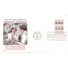 #2015 American Libraries SOS FDC