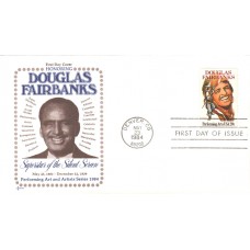 #2088 Douglas Fairbanks SOS FDC