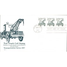 #2129 Tow Truck 1920s SOS FDC