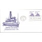 #2260 Tugboat 1900s SOS FDC