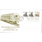 #2265 Railroad Mail Car 1920s SOS FDC