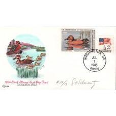 #RW52 Cinnamon Teal SOS FDC