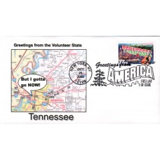 #3737 Greetings From Tennessee Southport FDC