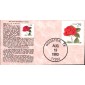 #2490 Red Rose Mini Special FDC