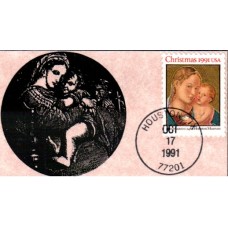 #2578 Madonna and Child Mini Special FDC