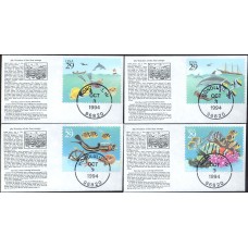 #2863-66 Wonders of the Sea Mini Special FDC Set