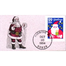 #2873 Santa Claus Mini Special FDC