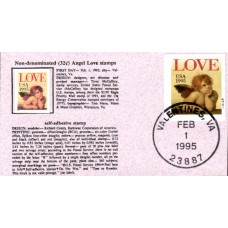 #2949 Love - Cherub Mini Special FDC