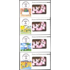 #2951-54 Kids Care Mini Special FDC Set