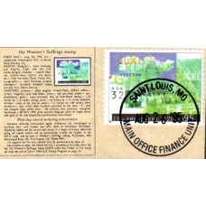 #2980 Women's Suffrage Mini Special FDC