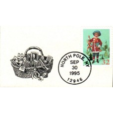 #3005 Santa and Children Mini Special FDC