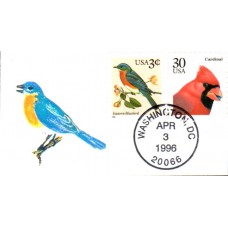 #3033 Eastern Bluebird Mini Special FDC