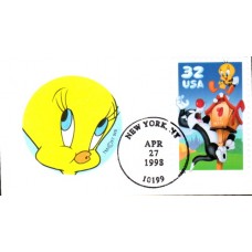 #3204 Sylvester and Tweety Mini Special FDC