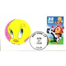 #3204 Sylvester and Tweety Mini Special FDC