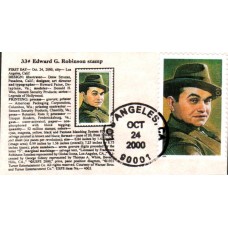 #3446 Edward G. Robinson Mini Special FDC