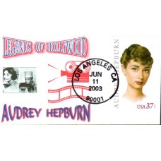 #3786 Audrey Hepburn Mini Special FDC