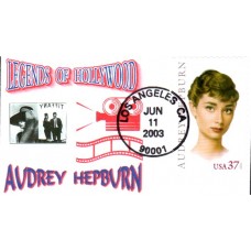 #3786 Audrey Hepburn Mini Special FDC