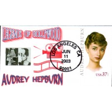 #3786 Audrey Hepburn Mini Special FDC