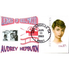 #3786 Audrey Hepburn Mini Special FDC