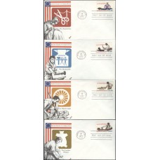 #1717-20 Skilled Hands Spectrum FDC Set