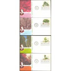 #1764-67 American Trees Spectrum FDC Set