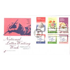 #1805-10 Letter Writing Spectrum FDC