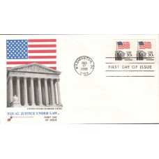 #1895 Flag over Supreme Court Spectrum FDC