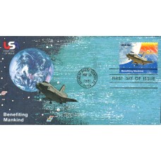 #1918 Space Achievements Spectrum FDC