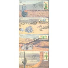 #1942-45 Desert Plants Spectrum FDC Set