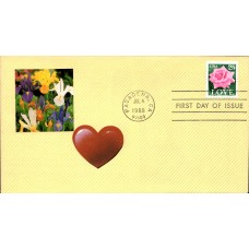 #2378 Love - Rose Spiro FDC