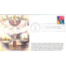 #2599 Statue of Liberty S & T FDC