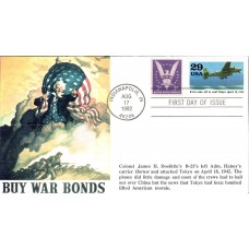 #2697a Raid on Tokyo Combo S & T FDC