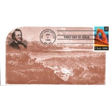 #3024 Utah Statehood S & T FDC