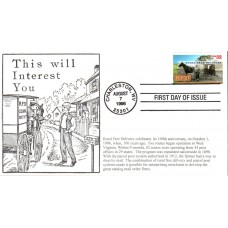 #3090 Rural Free Delivery S & T FDC