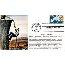 #3141 The Marshall Plan S & T FDC