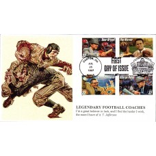 #3143-46 Football Coaches S & T FDC