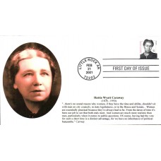 #3431 Hattie Caraway S & T FDC