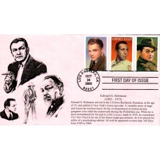 #3446 Edward G. Robinson Combo S & T FDC