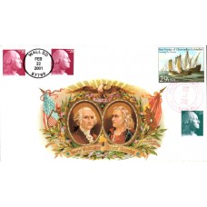 #3482 George Washington Dual S & T FDC