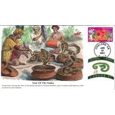 #3500 Year of the Snake S & T FDC