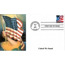 #3549 United We Stand S & T FDC