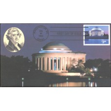 #3647 Jefferson Memorial S & T FDC