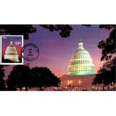 #3648 US Capitol Dome S & T FDC