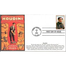 #3651 Harry Houdini S & T FDC