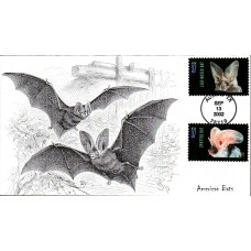 #3662-63 American Bats S & T FDC