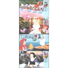 #3912-15 Art of Disney - Celebrations S & T FDC Set